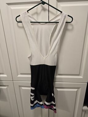 Black Men's Cycling Bib Shorts Size Large